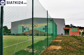 Siatki Brzesko - Zabezpieczenie boiska w ogrodzie domowym siatką na łapacz piłek dla terenów Brzeska